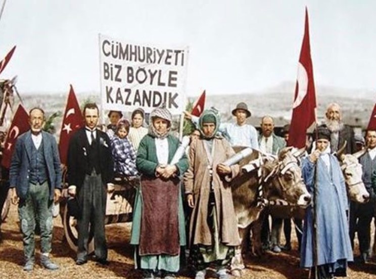 Cumhuriyetle değişen Türkiye